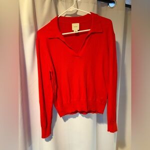 Calvin Klein Vibrant Red Sweater
